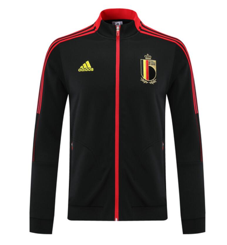 2021/22 Belgium Black Red Training Jacket